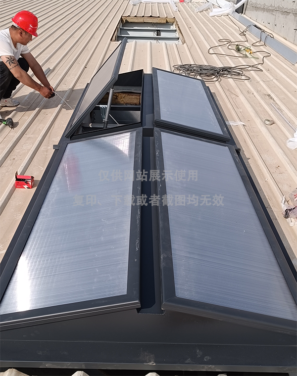 兰州王老吉生产车间策勒排烟天窗