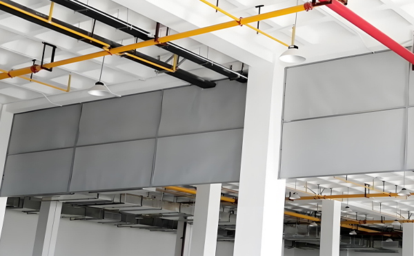 策勒防火布挡烟垂壁